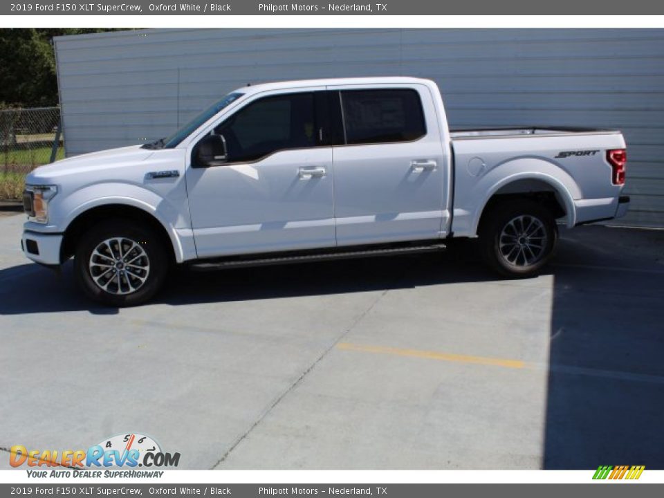 2019 Ford F150 XLT SuperCrew Oxford White / Black Photo #5