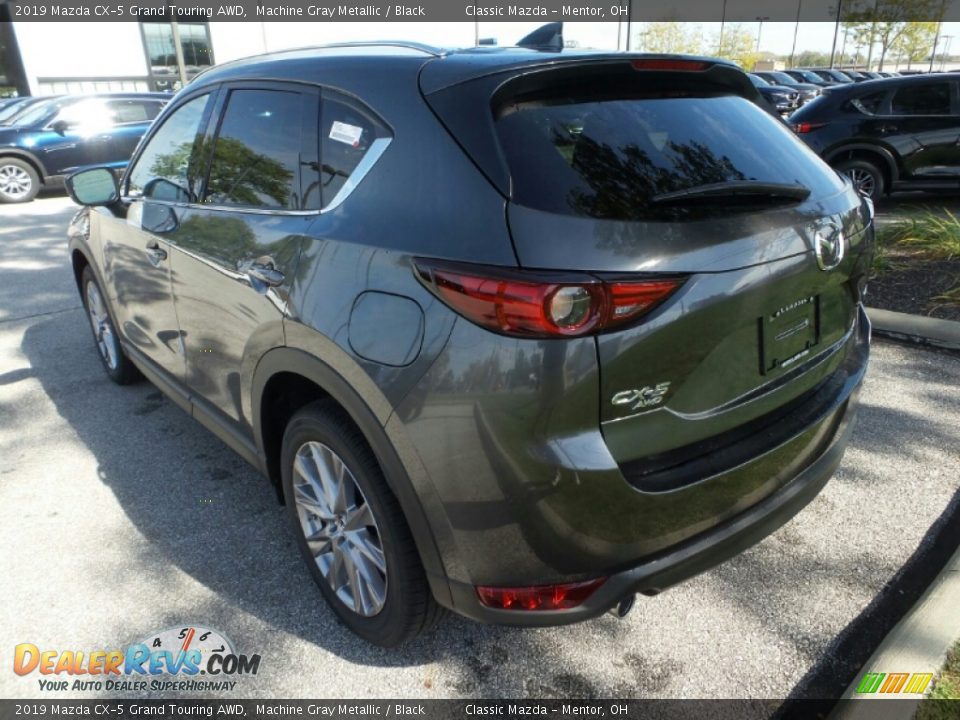 2019 Mazda CX-5 Grand Touring AWD Machine Gray Metallic / Black Photo #5