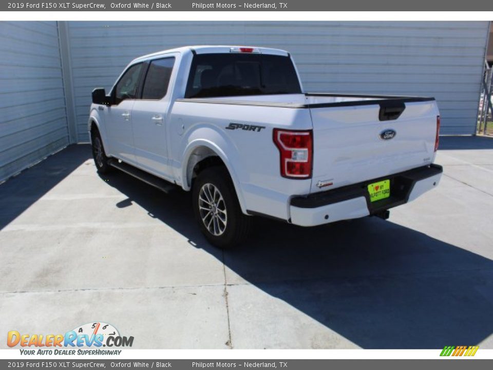 2019 Ford F150 XLT SuperCrew Oxford White / Black Photo #6