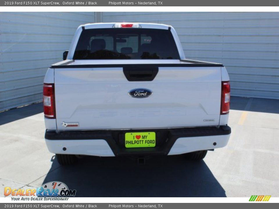 2019 Ford F150 XLT SuperCrew Oxford White / Black Photo #7