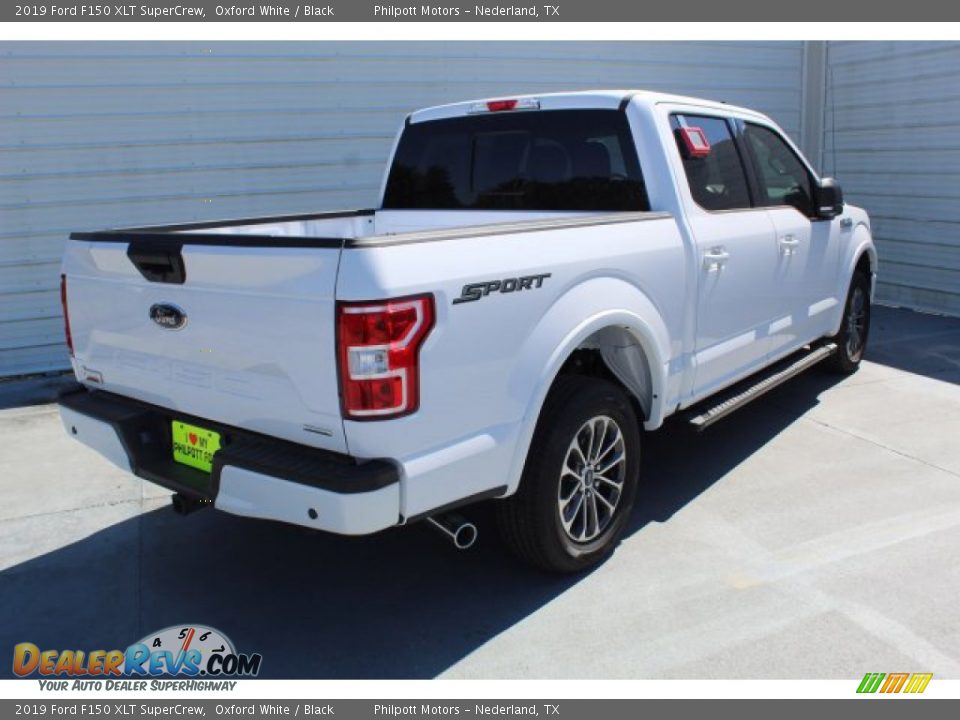2019 Ford F150 XLT SuperCrew Oxford White / Black Photo #8