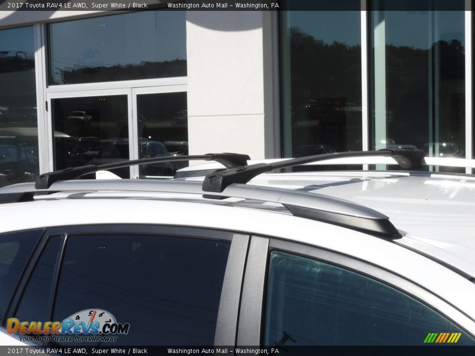 2017 Toyota RAV4 LE AWD Super White / Black Photo #4
