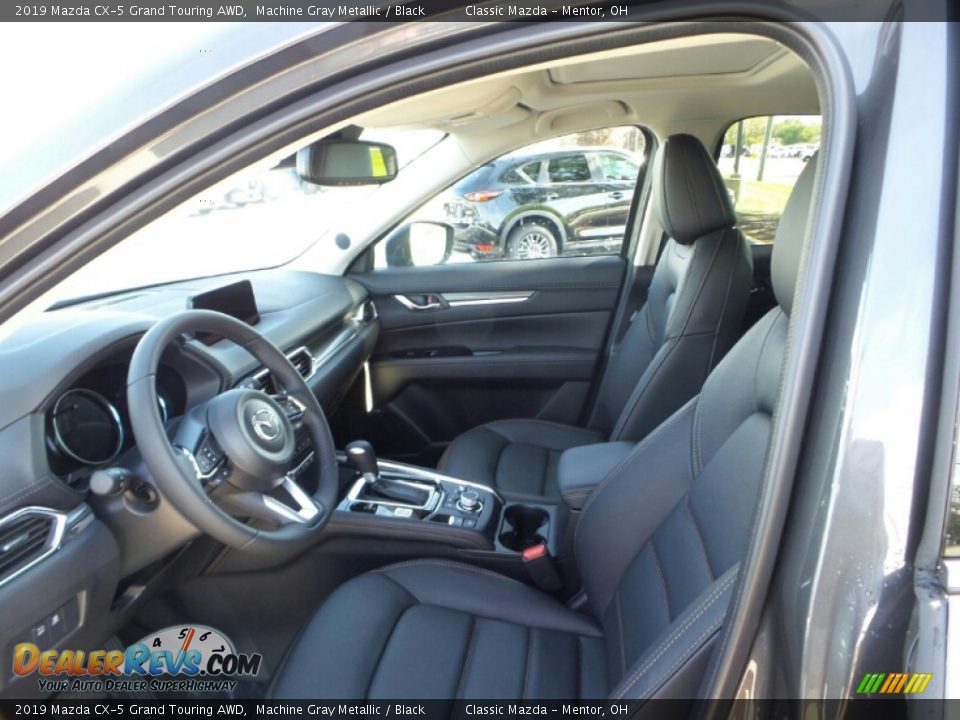 2019 Mazda CX-5 Grand Touring AWD Machine Gray Metallic / Black Photo #8