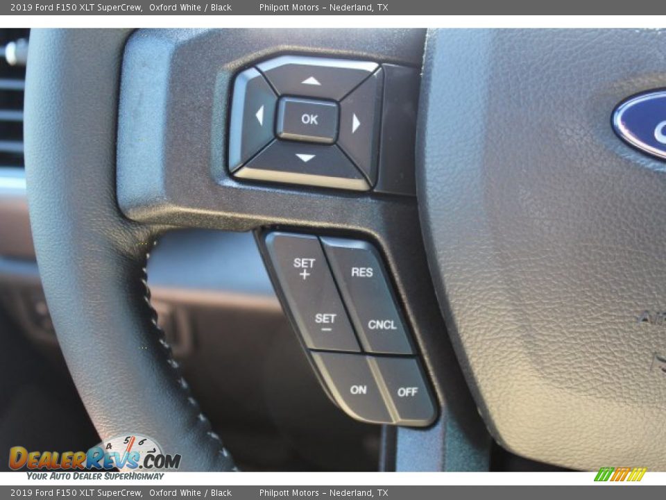 2019 Ford F150 XLT SuperCrew Oxford White / Black Photo #10