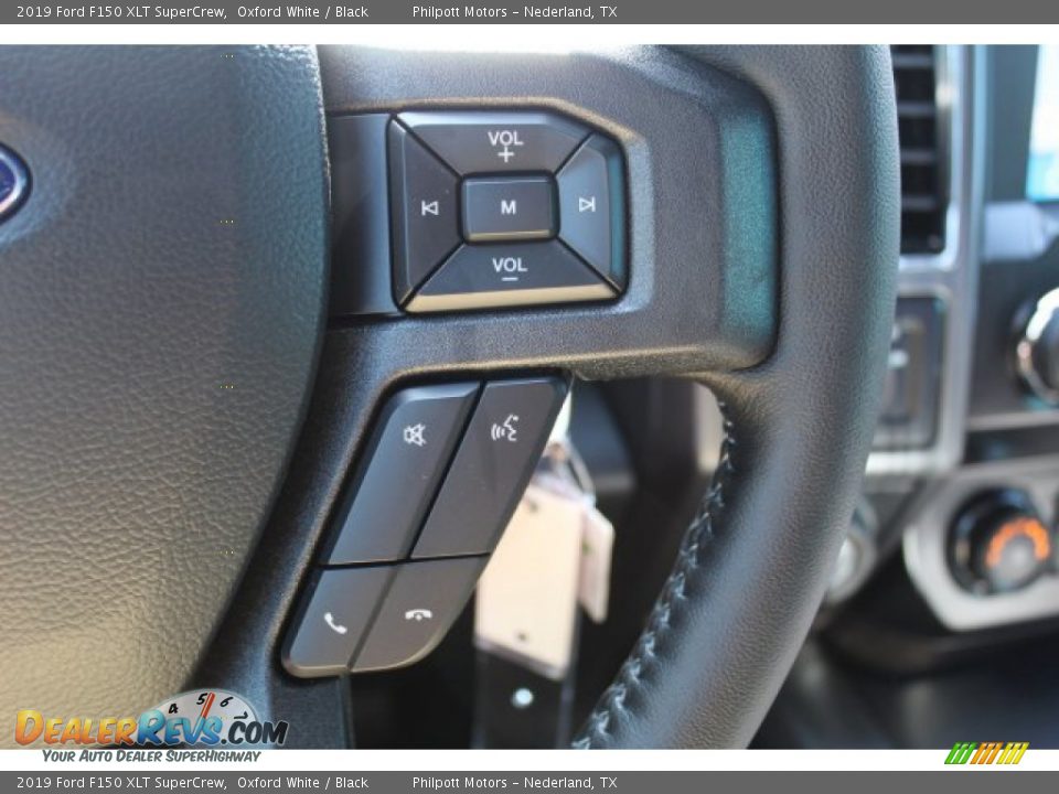 2019 Ford F150 XLT SuperCrew Oxford White / Black Photo #11