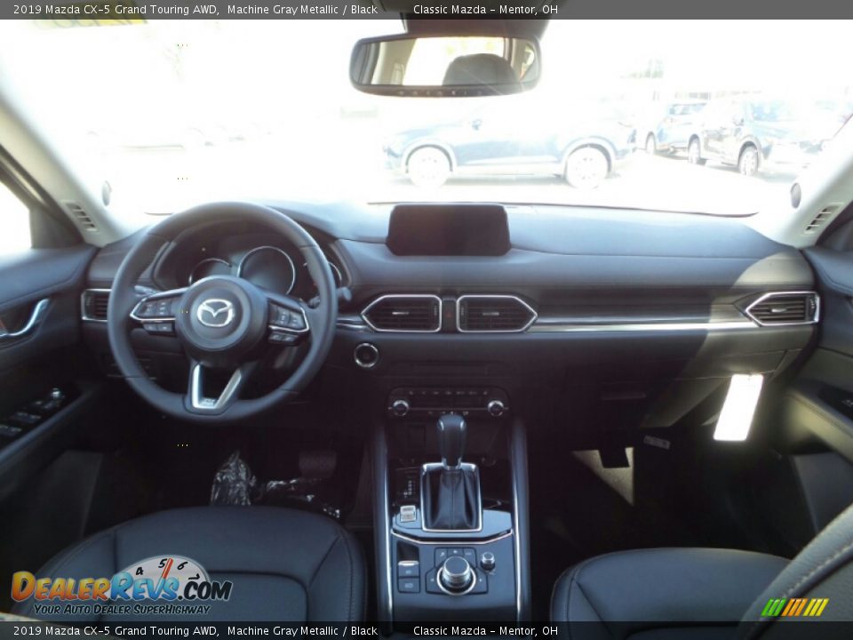 2019 Mazda CX-5 Grand Touring AWD Machine Gray Metallic / Black Photo #10