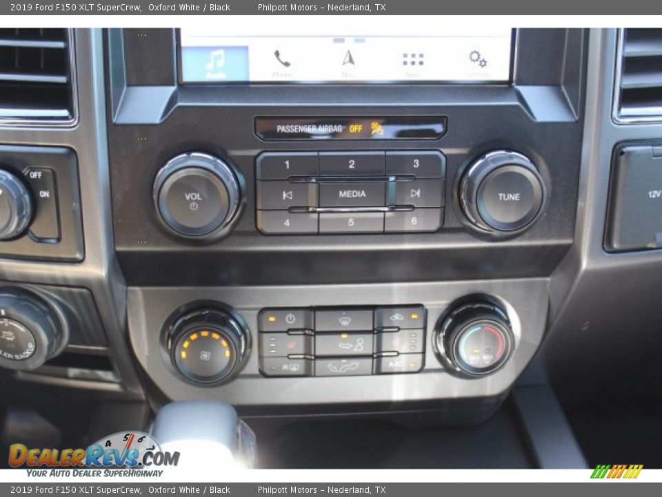 2019 Ford F150 XLT SuperCrew Oxford White / Black Photo #14