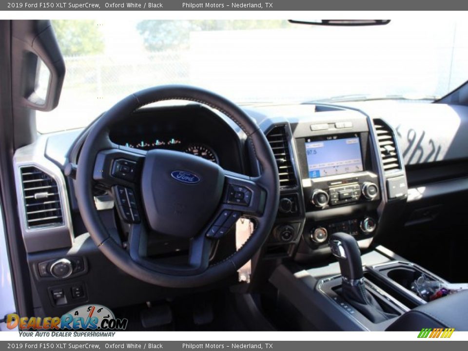 2019 Ford F150 XLT SuperCrew Oxford White / Black Photo #19