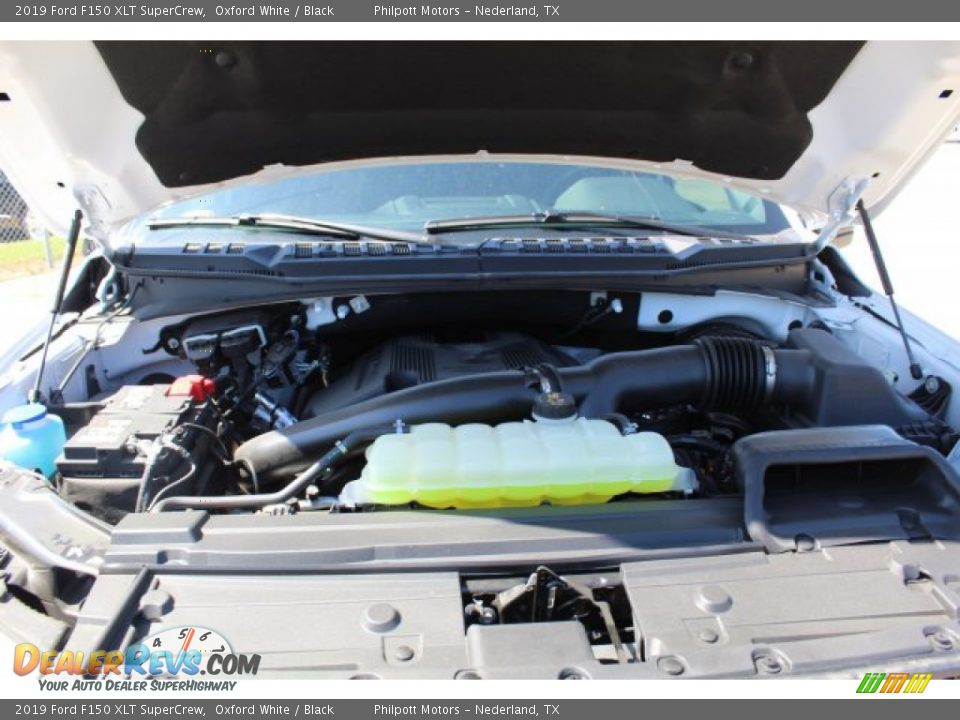 2019 Ford F150 XLT SuperCrew Oxford White / Black Photo #22