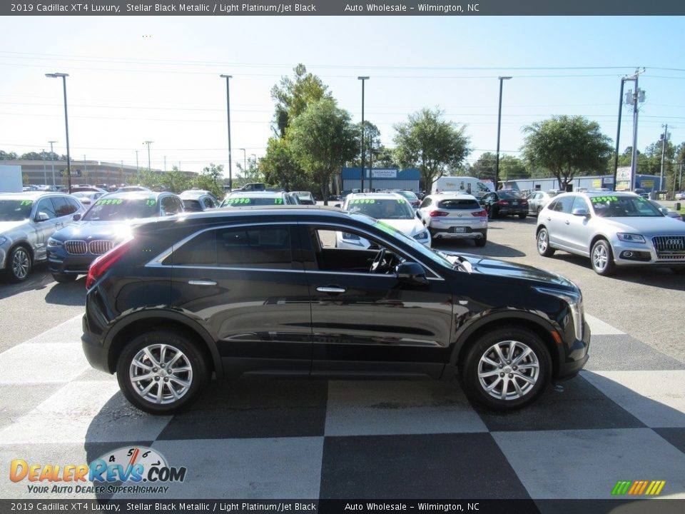 2019 Cadillac XT4 Luxury Stellar Black Metallic / Light Platinum/Jet Black Photo #3