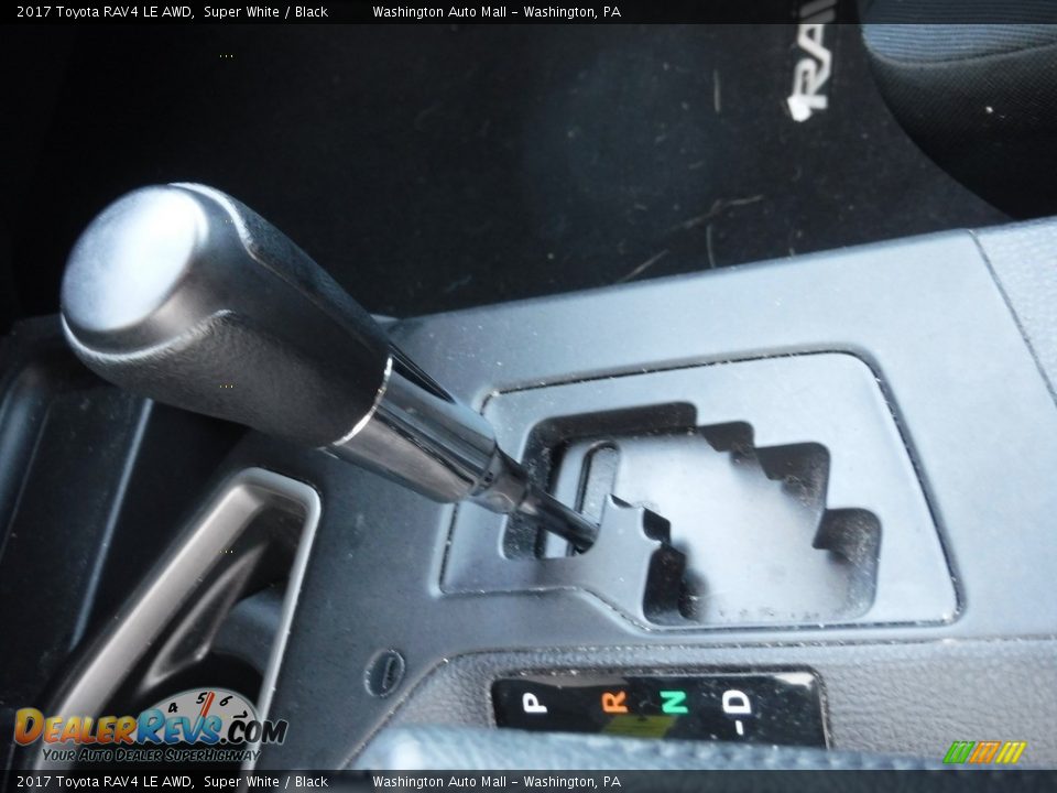 2017 Toyota RAV4 LE AWD Super White / Black Photo #16