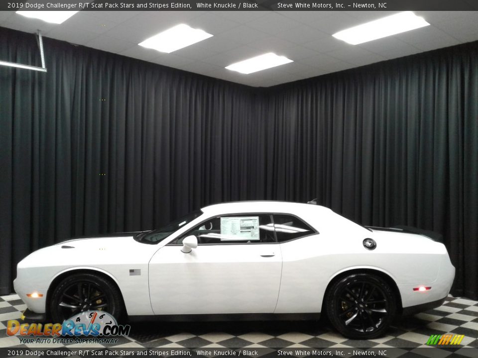 2019 Dodge Challenger R/T Scat Pack Stars and Stripes Edition White Knuckle / Black Photo #1
