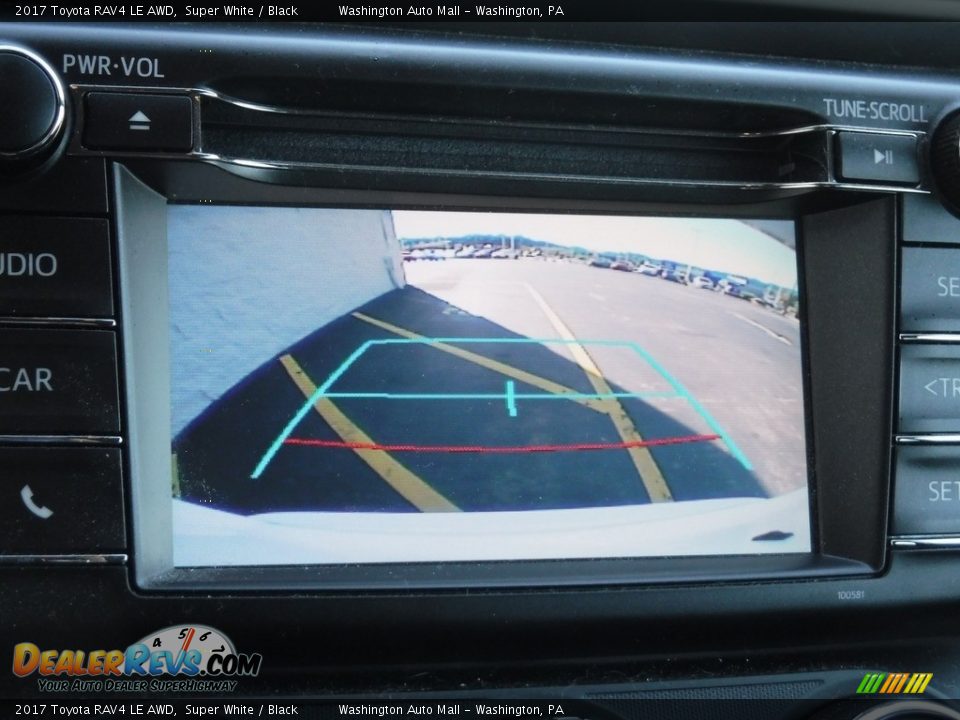 2017 Toyota RAV4 LE AWD Super White / Black Photo #18