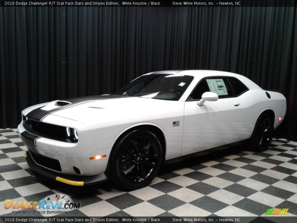 2019 Dodge Challenger R/T Scat Pack Stars and Stripes Edition White Knuckle / Black Photo #2