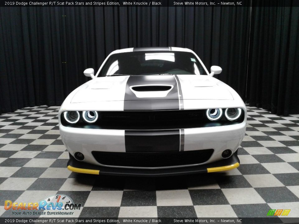 2019 Dodge Challenger R/T Scat Pack Stars and Stripes Edition White Knuckle / Black Photo #3