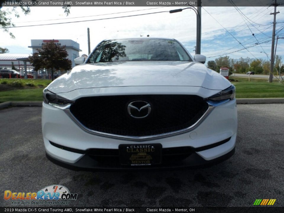 2019 Mazda CX-5 Grand Touring AWD Snowflake White Pearl Mica / Black Photo #2