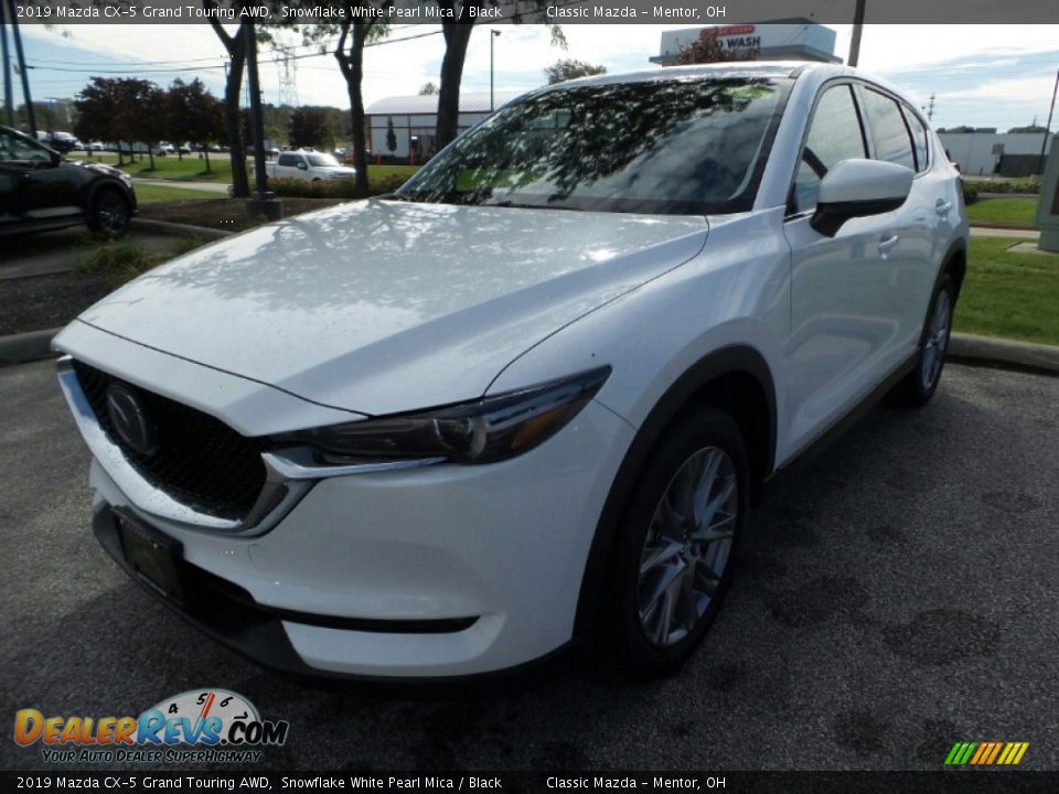 2019 Mazda CX-5 Grand Touring AWD Snowflake White Pearl Mica / Black Photo #3