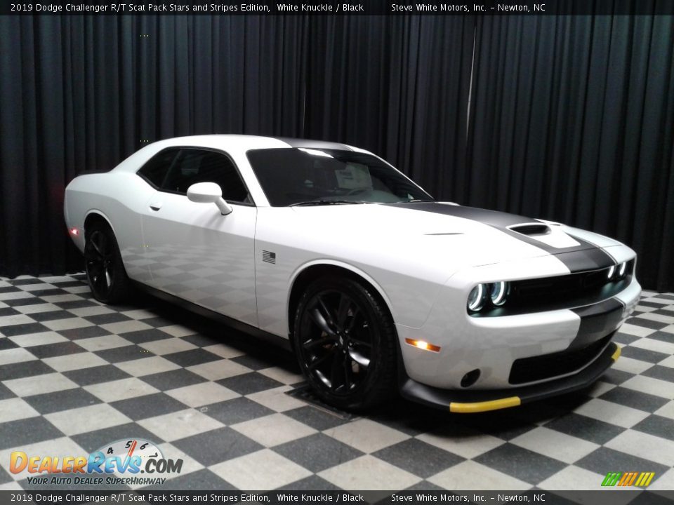 2019 Dodge Challenger R/T Scat Pack Stars and Stripes Edition White Knuckle / Black Photo #4