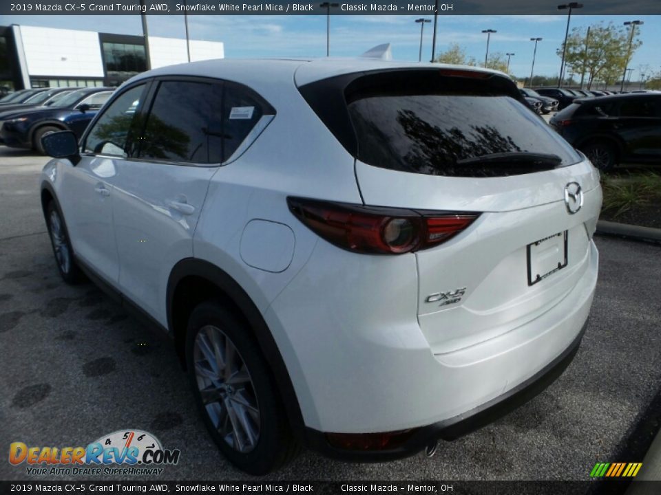 2019 Mazda CX-5 Grand Touring AWD Snowflake White Pearl Mica / Black Photo #5