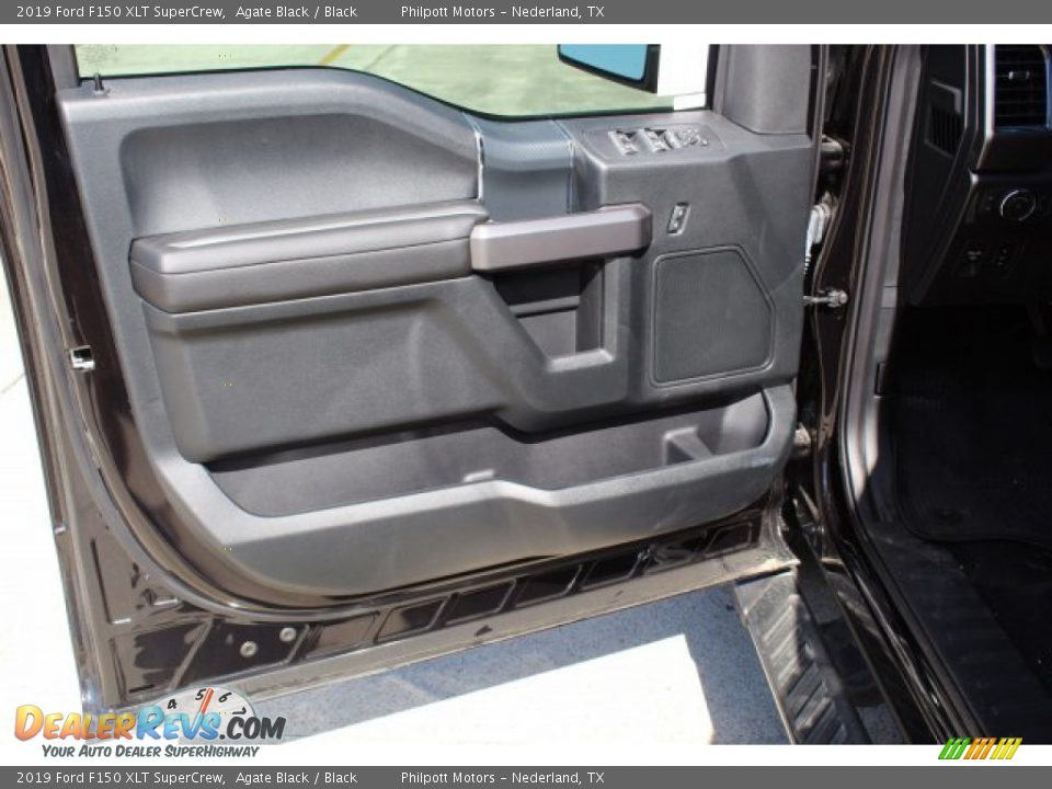 2019 Ford F150 XLT SuperCrew Agate Black / Black Photo #9