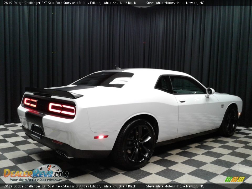 2019 Dodge Challenger R/T Scat Pack Stars and Stripes Edition White Knuckle / Black Photo #6