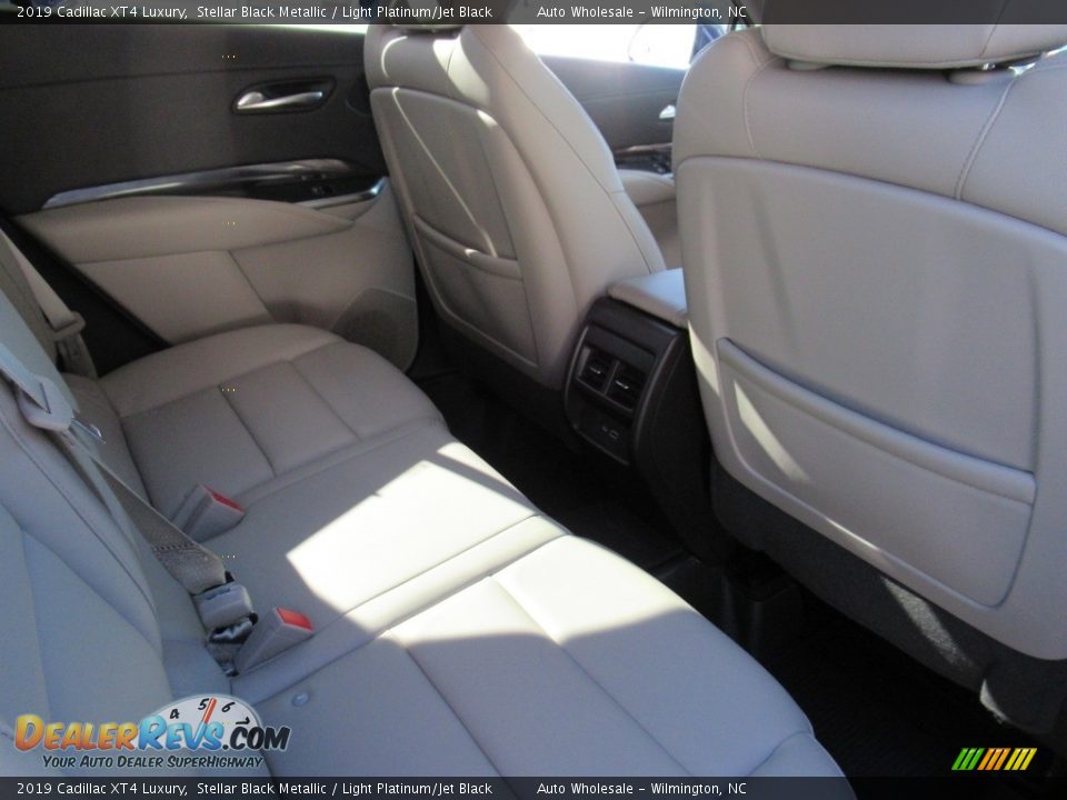2019 Cadillac XT4 Luxury Stellar Black Metallic / Light Platinum/Jet Black Photo #12