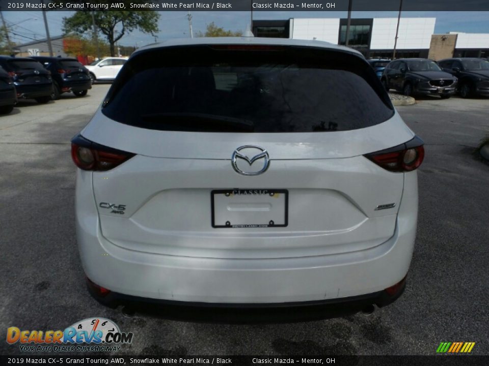2019 Mazda CX-5 Grand Touring AWD Snowflake White Pearl Mica / Black Photo #6
