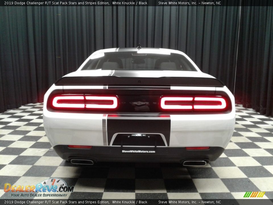 2019 Dodge Challenger R/T Scat Pack Stars and Stripes Edition White Knuckle / Black Photo #7