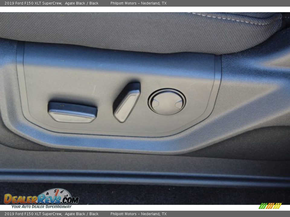 2019 Ford F150 XLT SuperCrew Agate Black / Black Photo #11