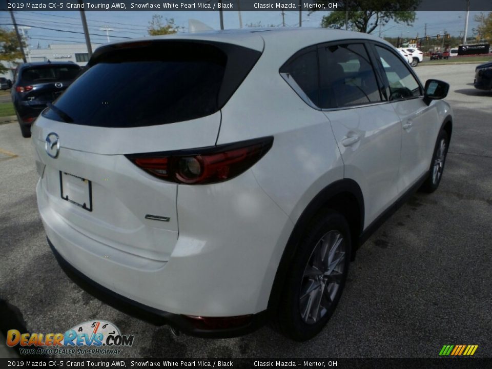 2019 Mazda CX-5 Grand Touring AWD Snowflake White Pearl Mica / Black Photo #7