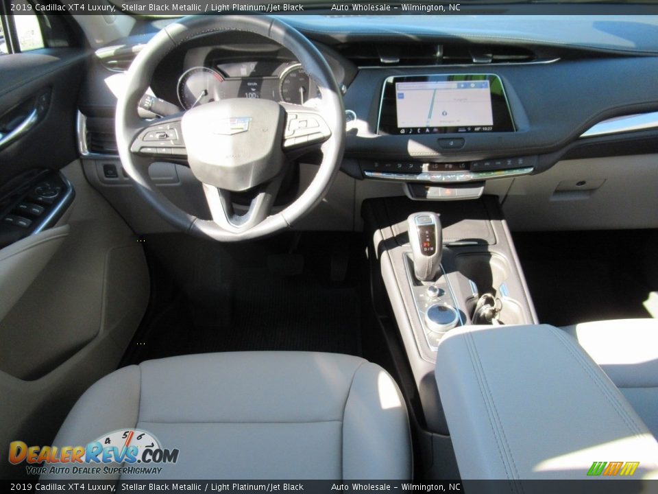 2019 Cadillac XT4 Luxury Stellar Black Metallic / Light Platinum/Jet Black Photo #14