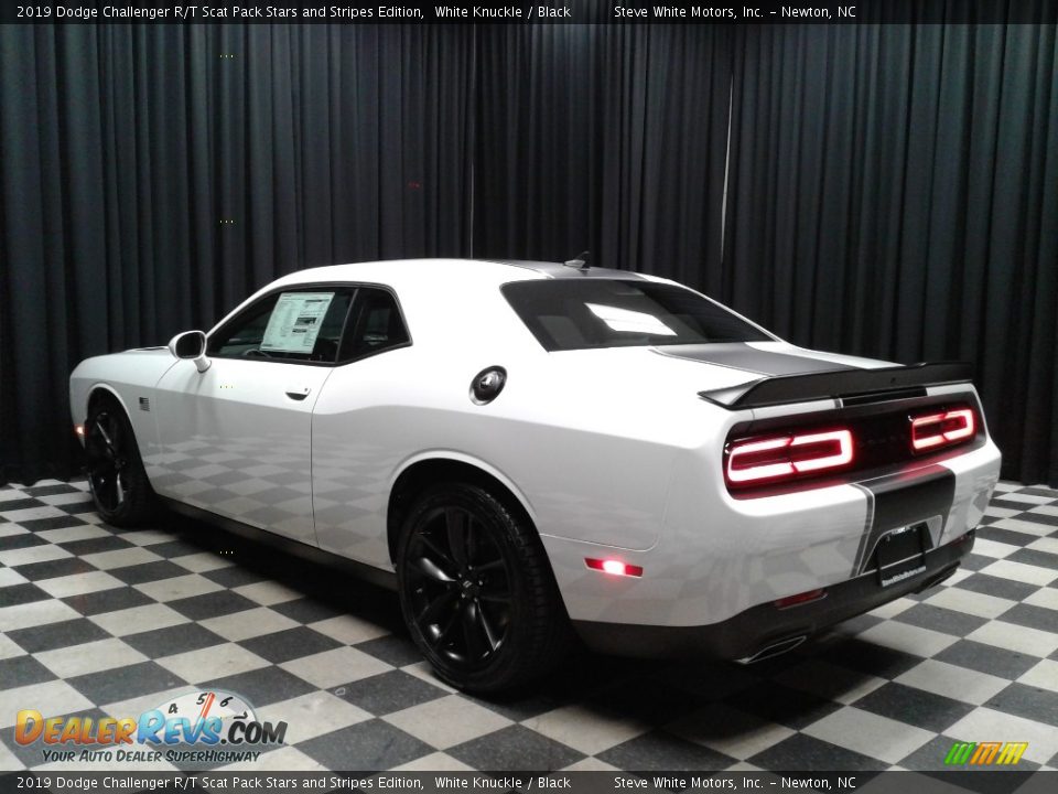 2019 Dodge Challenger R/T Scat Pack Stars and Stripes Edition White Knuckle / Black Photo #8