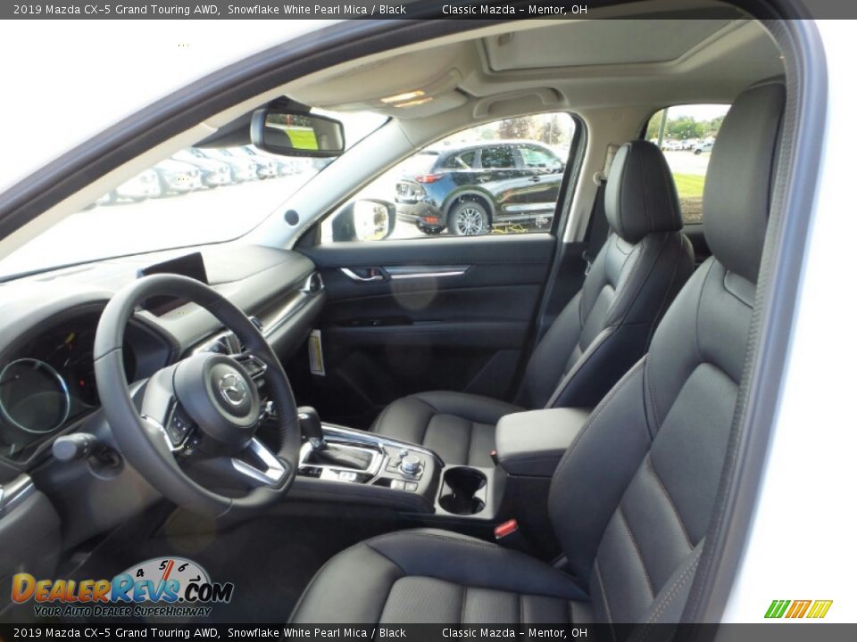 2019 Mazda CX-5 Grand Touring AWD Snowflake White Pearl Mica / Black Photo #8