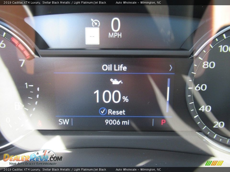 2019 Cadillac XT4 Luxury Stellar Black Metallic / Light Platinum/Jet Black Photo #15