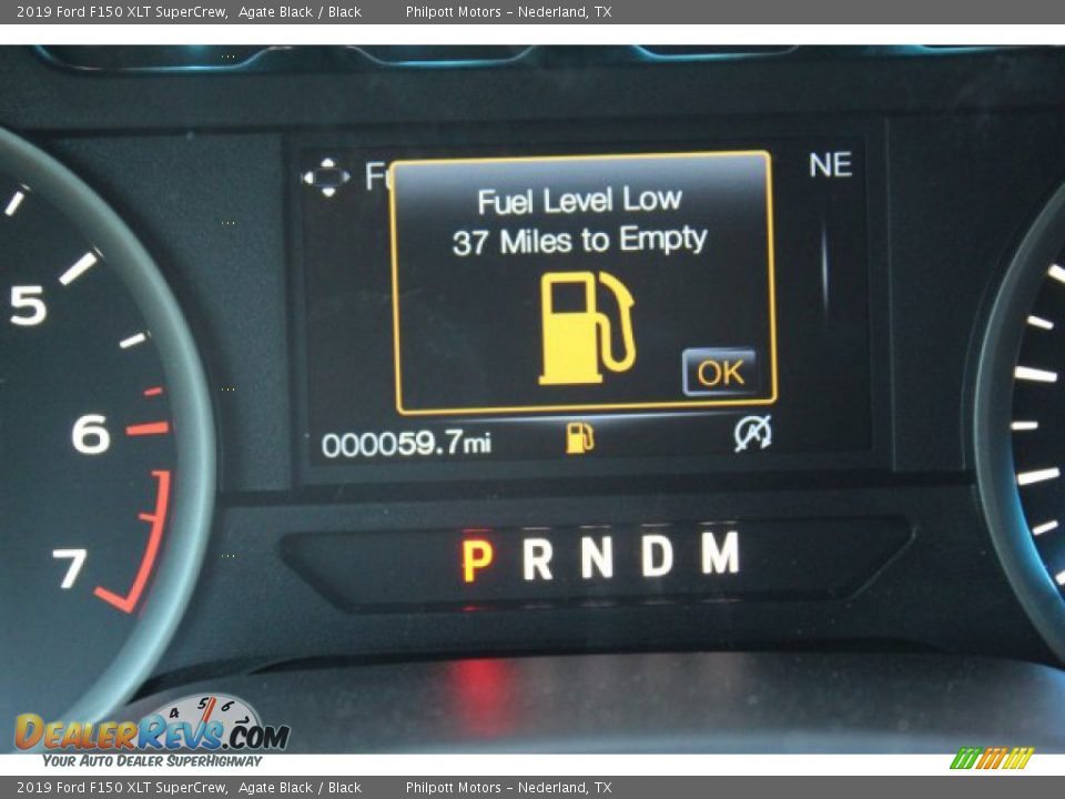 2019 Ford F150 XLT SuperCrew Agate Black / Black Photo #15