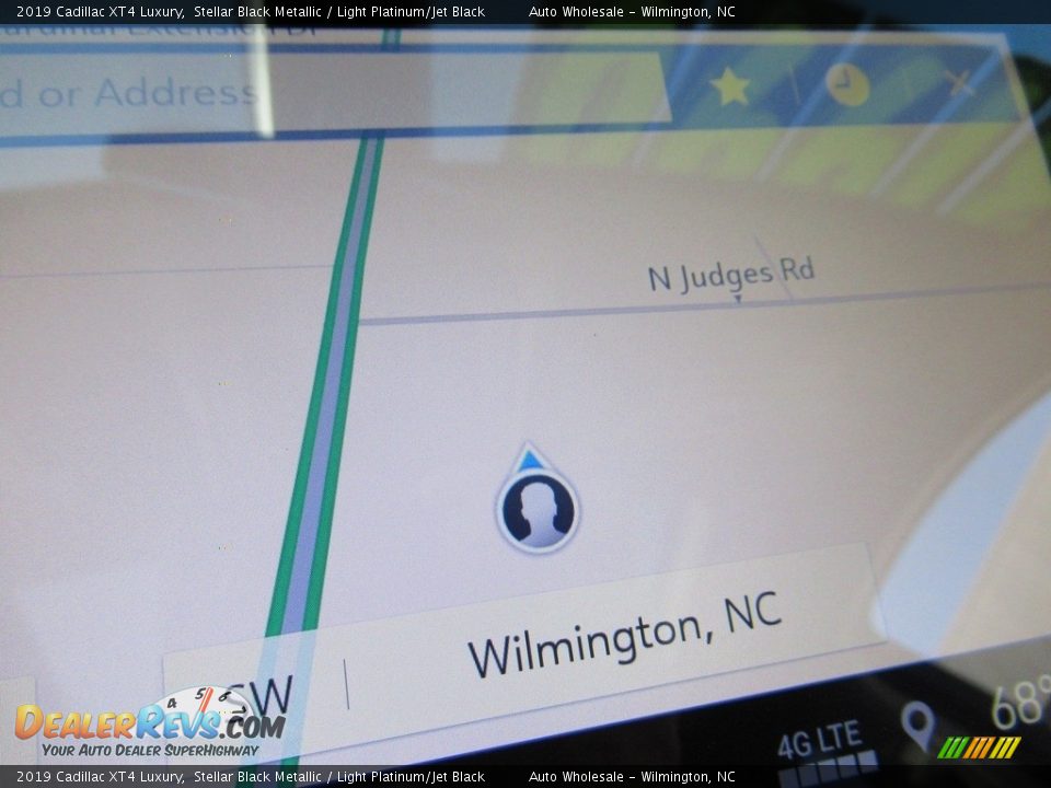 2019 Cadillac XT4 Luxury Stellar Black Metallic / Light Platinum/Jet Black Photo #16