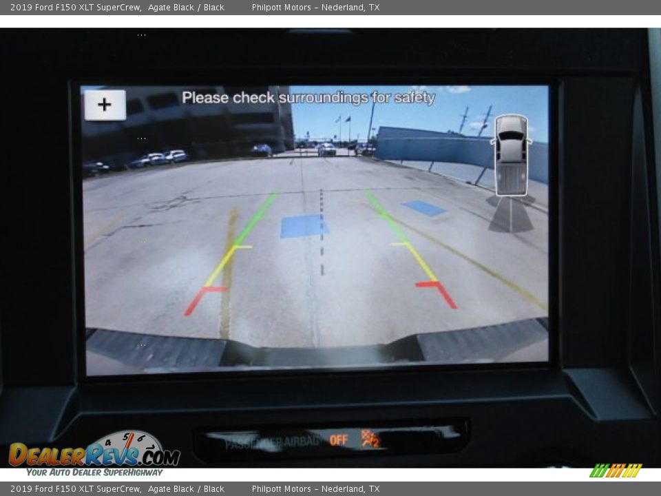 2019 Ford F150 XLT SuperCrew Agate Black / Black Photo #18