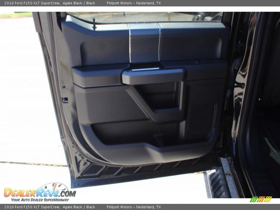 2019 Ford F150 XLT SuperCrew Agate Black / Black Photo #19