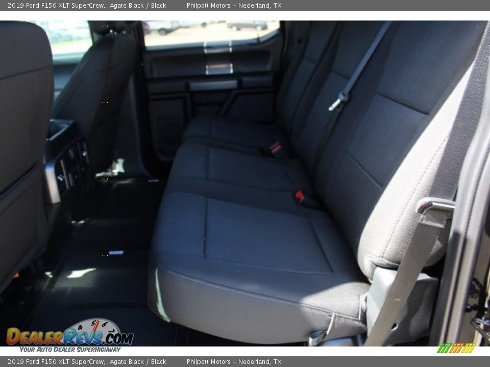 2019 Ford F150 XLT SuperCrew Agate Black / Black Photo #20