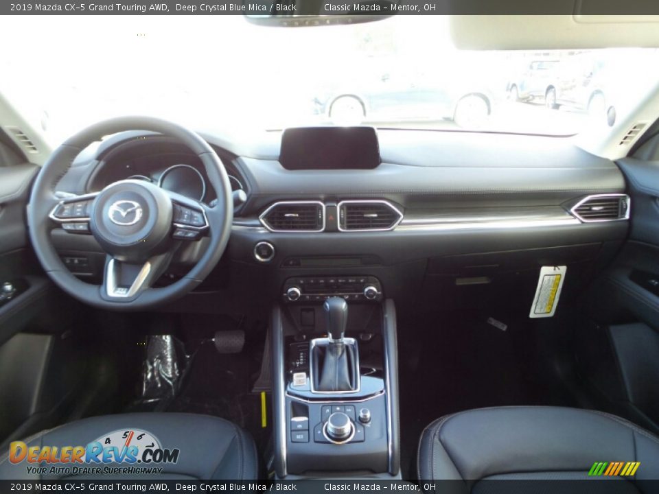 2019 Mazda CX-5 Grand Touring AWD Deep Crystal Blue Mica / Black Photo #10
