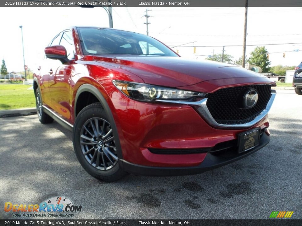 2019 Mazda CX-5 Touring AWD Soul Red Crystal Metallic / Black Photo #1