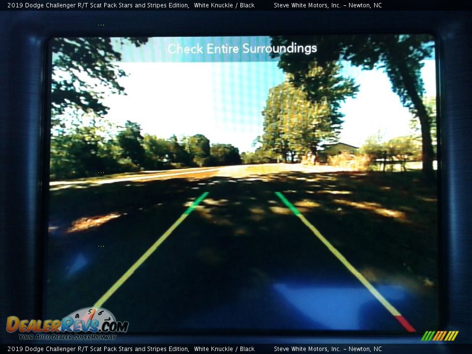 2019 Dodge Challenger R/T Scat Pack Stars and Stripes Edition White Knuckle / Black Photo #21