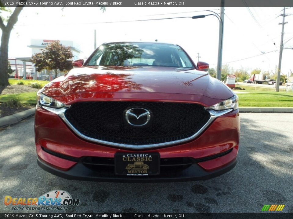 2019 Mazda CX-5 Touring AWD Soul Red Crystal Metallic / Black Photo #2