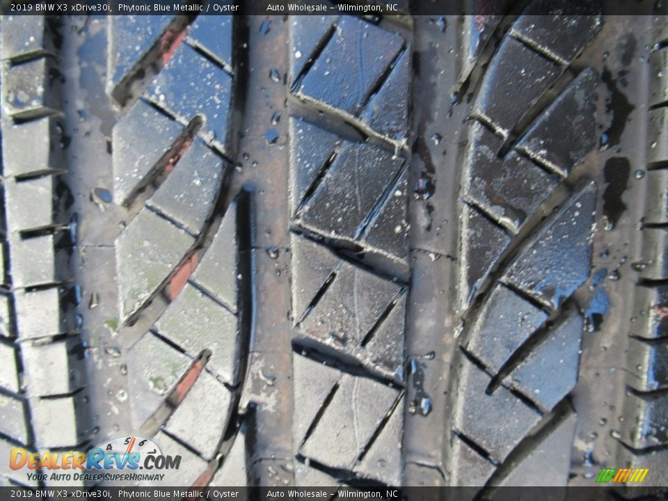 2019 BMW X3 xDrive30i Phytonic Blue Metallic / Oyster Photo #8