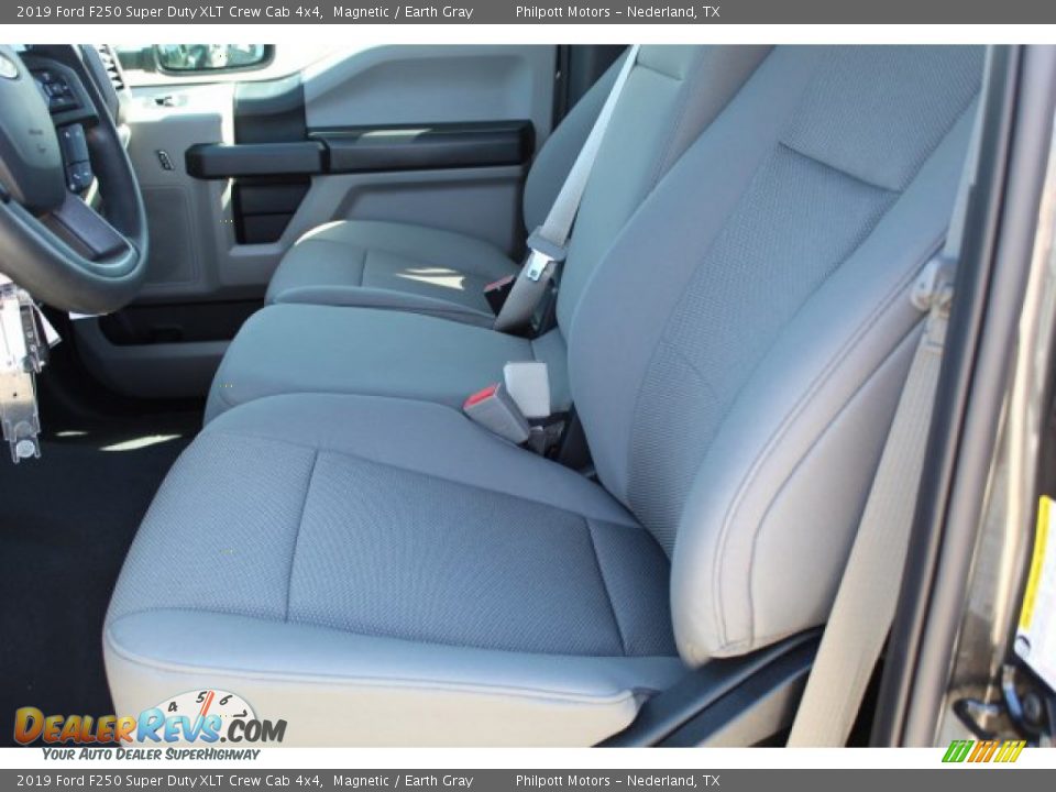 2019 Ford F250 Super Duty XLT Crew Cab 4x4 Magnetic / Earth Gray Photo #10