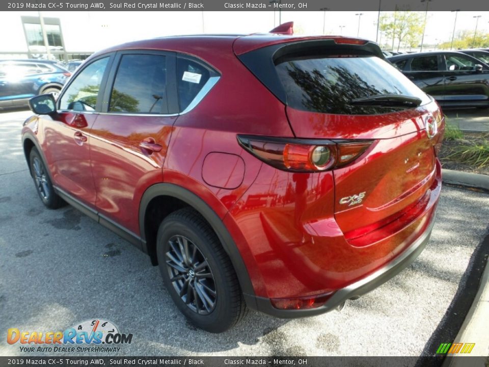 2019 Mazda CX-5 Touring AWD Soul Red Crystal Metallic / Black Photo #5