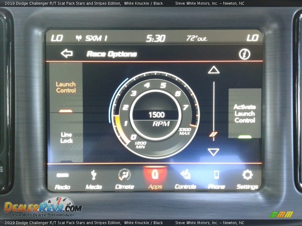 2019 Dodge Challenger R/T Scat Pack Stars and Stripes Edition White Knuckle / Black Photo #27