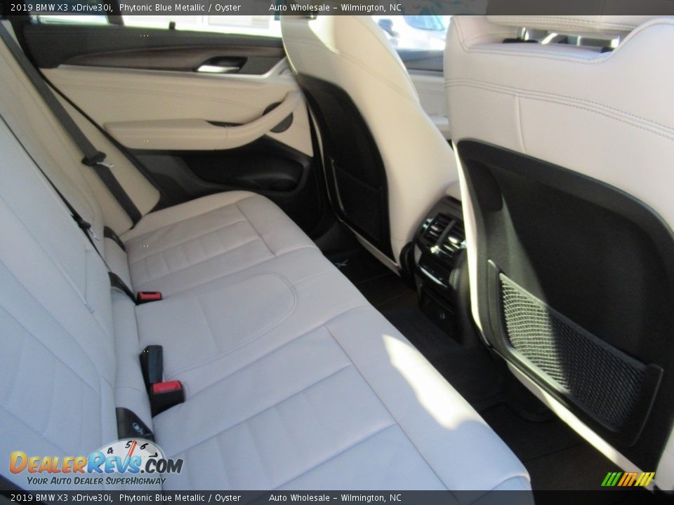 2019 BMW X3 xDrive30i Phytonic Blue Metallic / Oyster Photo #12