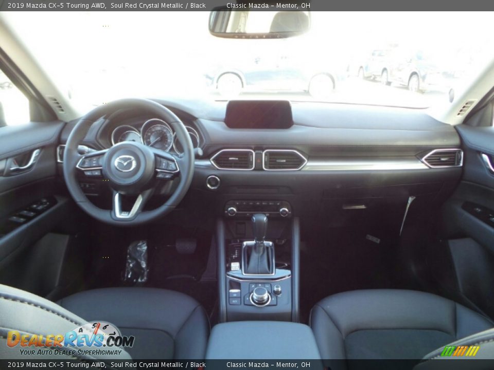 2019 Mazda CX-5 Touring AWD Soul Red Crystal Metallic / Black Photo #10