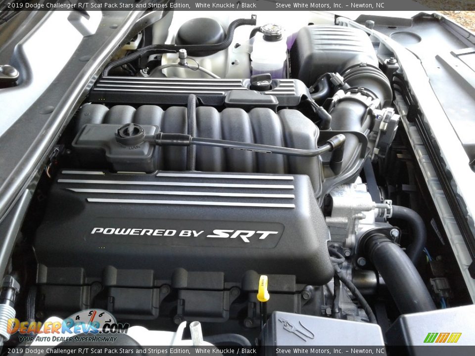 2019 Dodge Challenger R/T Scat Pack Stars and Stripes Edition White Knuckle / Black Photo #33